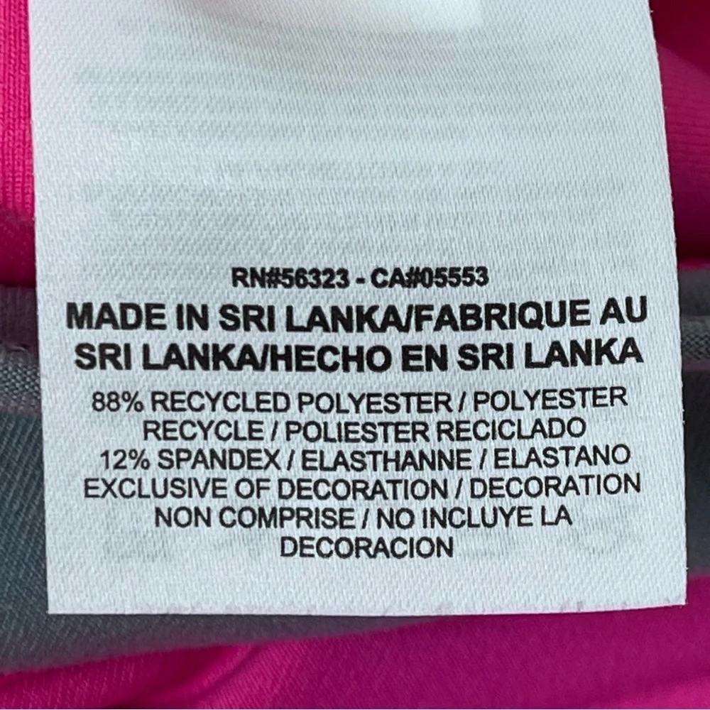 Nike Girls Dri-Fit Legend Capri Hot Pink Performance Leggings 522087 Size L